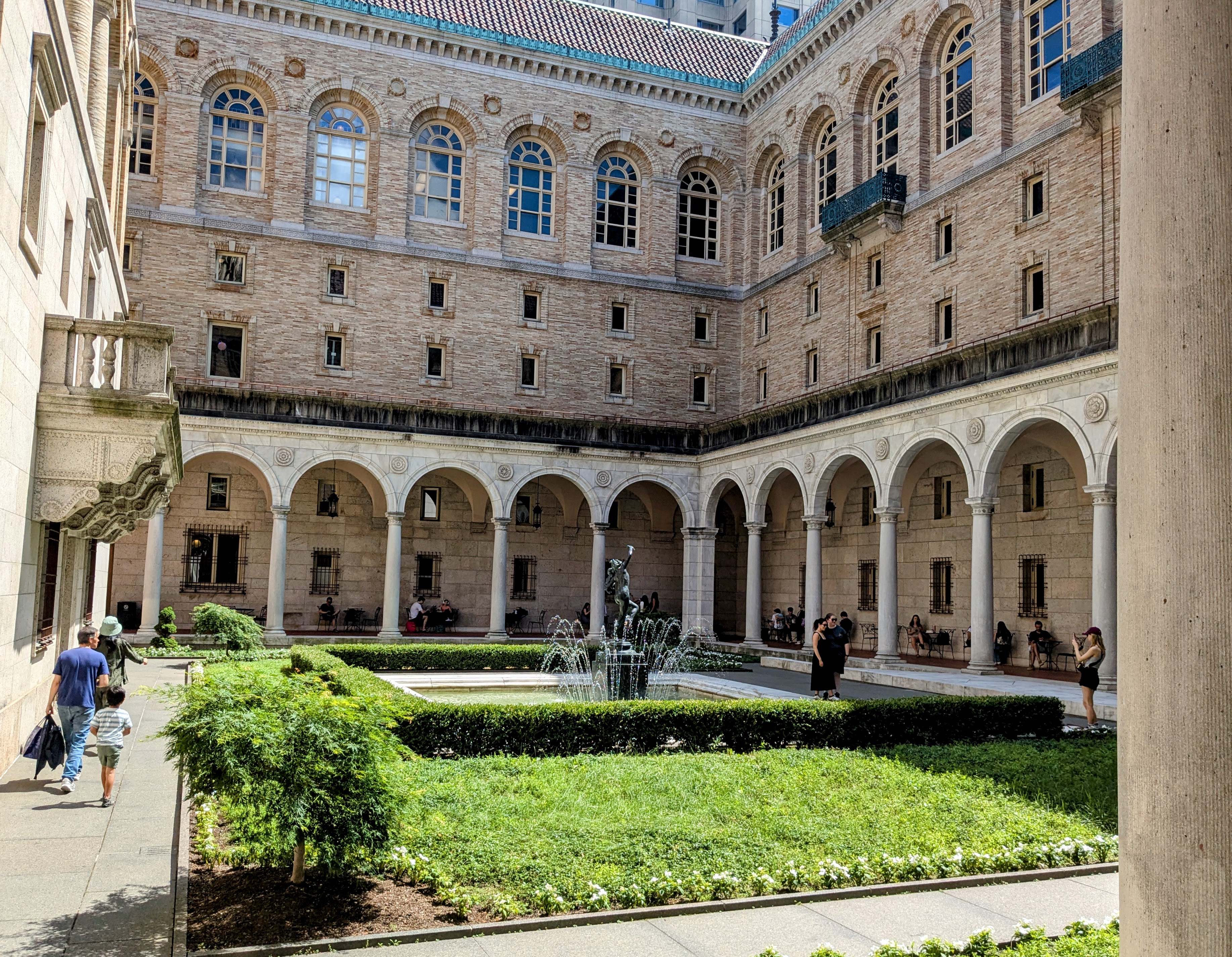 Courtyard, Boston Public Library